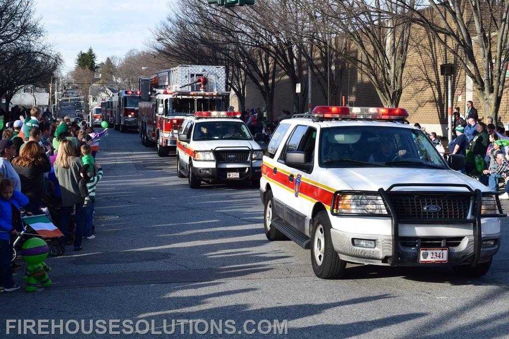 St Patrick's Day Parade 3-12-16