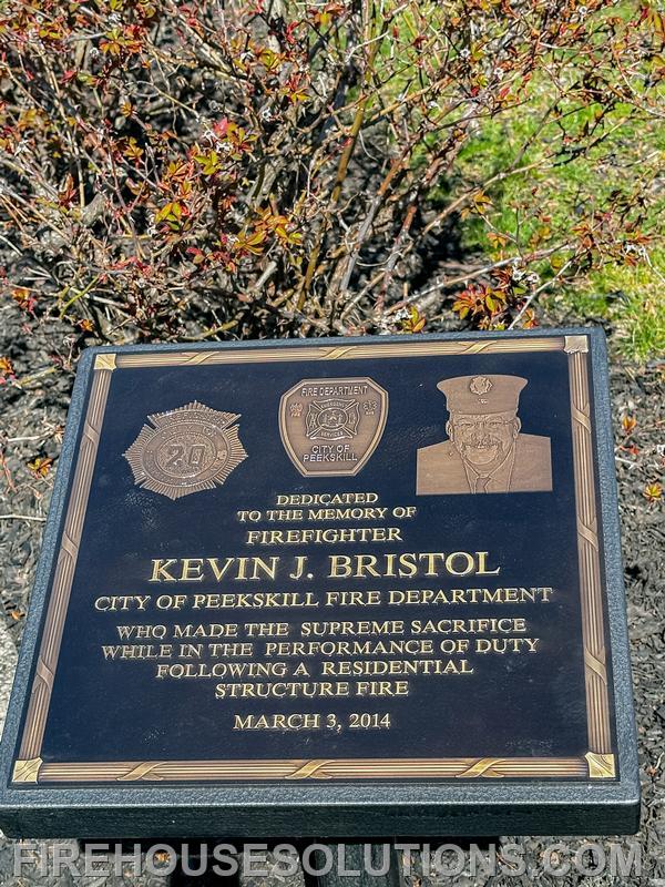 Kevin Bristol Plaque Dedication