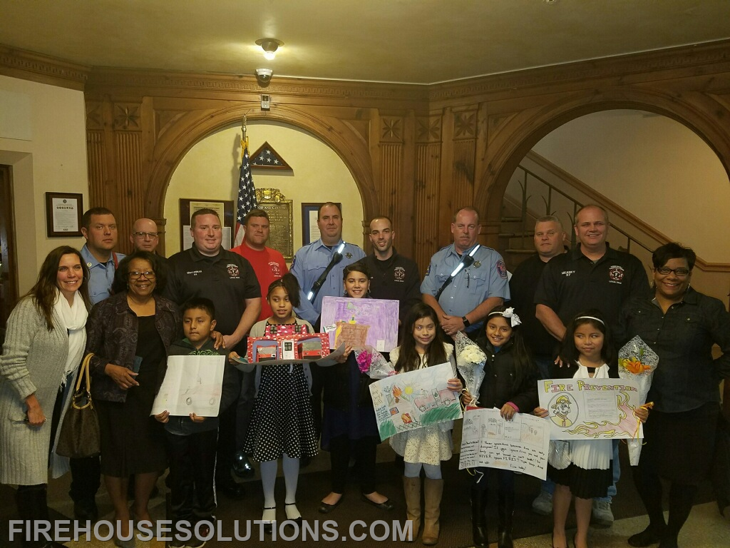Fire Prevention Poster Contest Winners 11-4-16